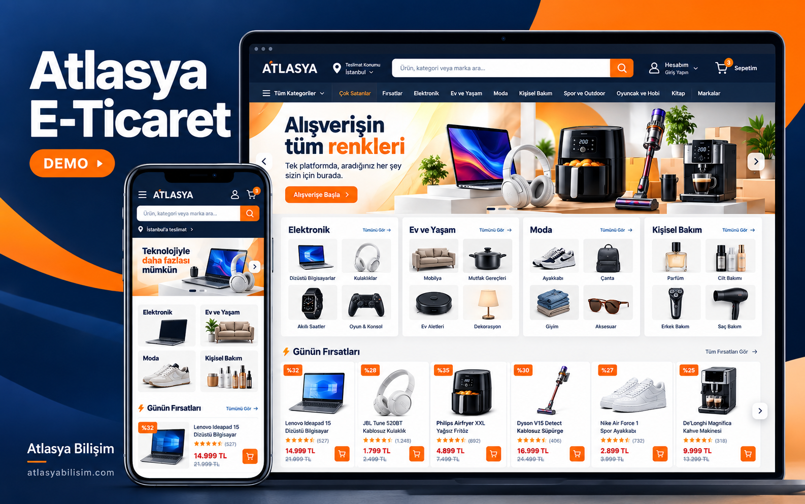 Atlasya E-Ticaret Sitesi