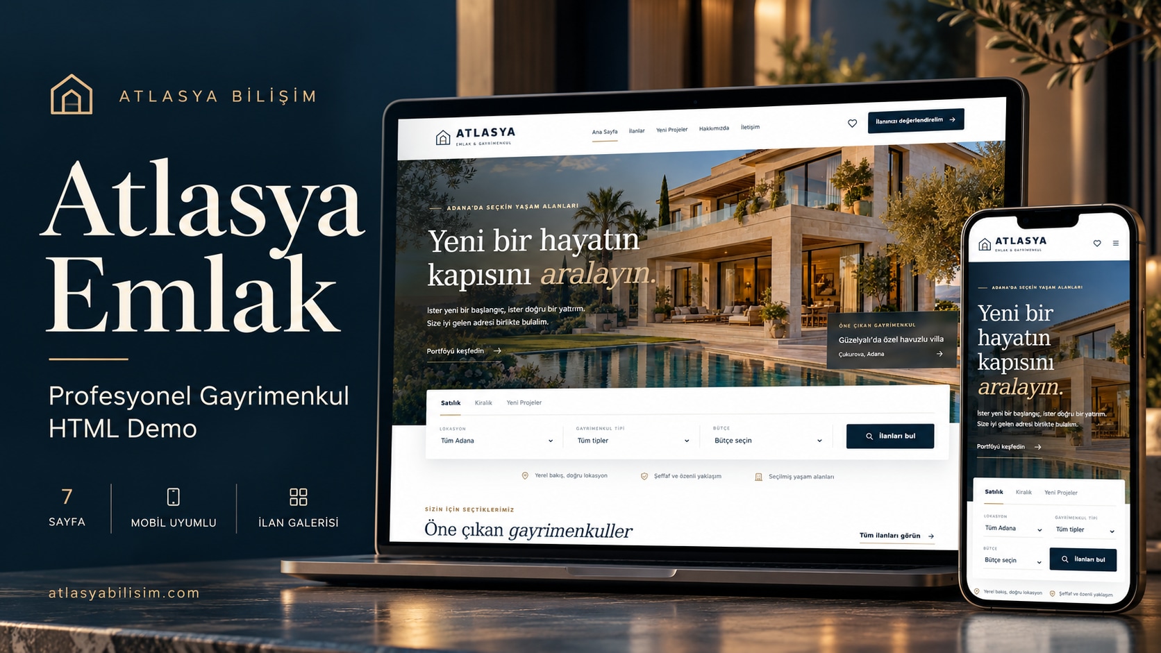 Atlasya Emlak Sitesi
